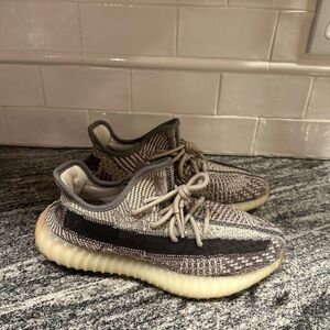 FZ1267 Adidas Yeezy Boost 350 V2 Zyon Beige Brown Grey Mesh White (Men's)